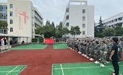 新疆学部20级新生军训开营顺利进行
