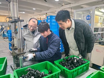 【智能制造学院】校领导走访企业，关爱学生安全实习