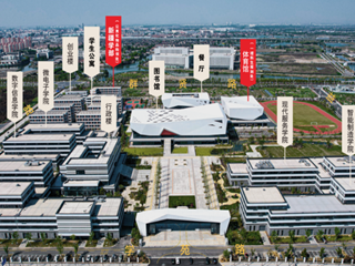 学校鸟瞰图